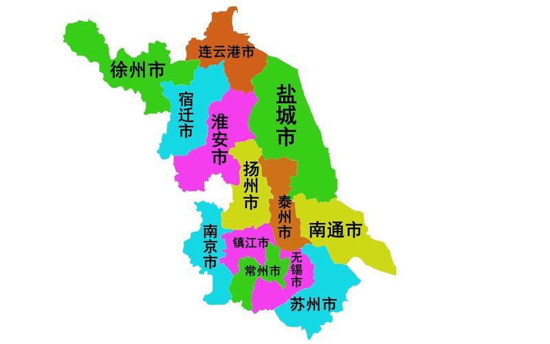 江苏省地图高清版